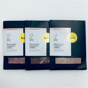 Knix Super Leakproof High Rise Panties - 3Pk Size S